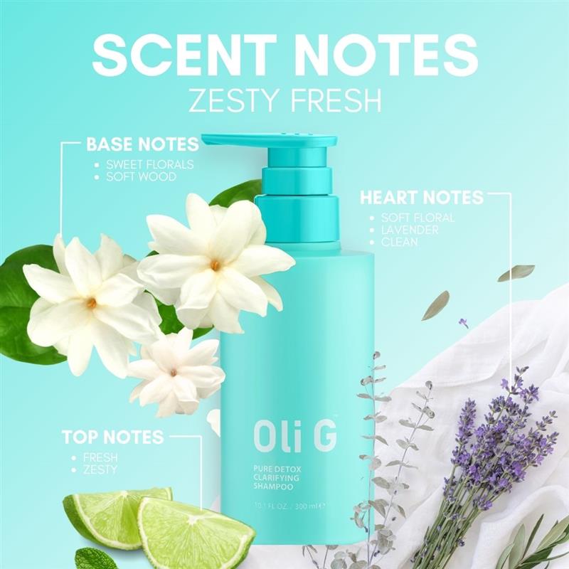Oli G Pure Detox Clarifying Shampoo